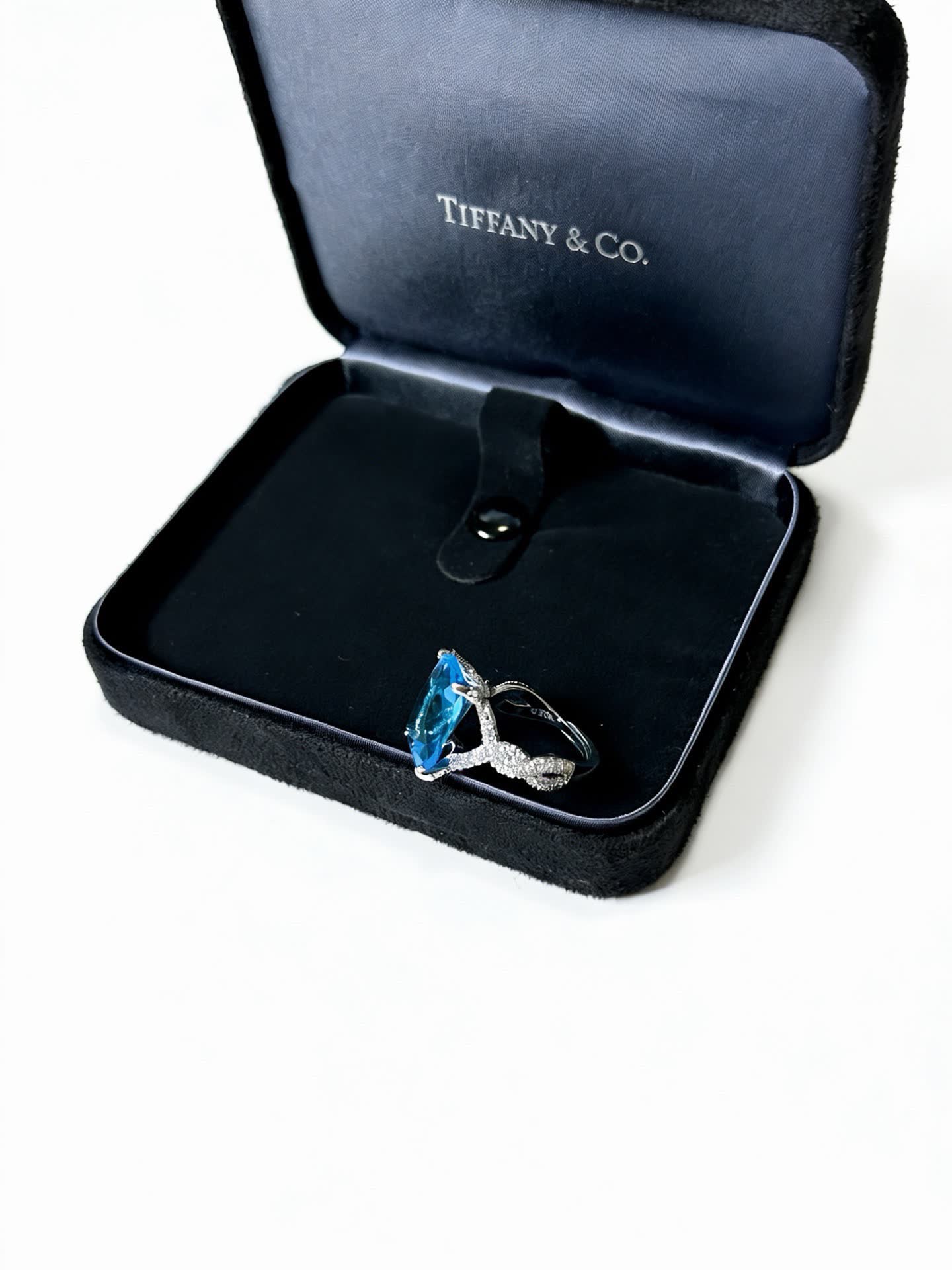 Tiffany & Co. Blue Topaz Ring